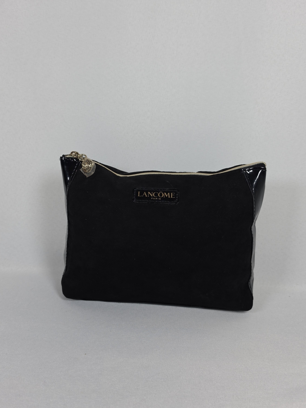 Lancôme Paris Black Cosmetics Bag Makeup Toiletry Travel Case
​